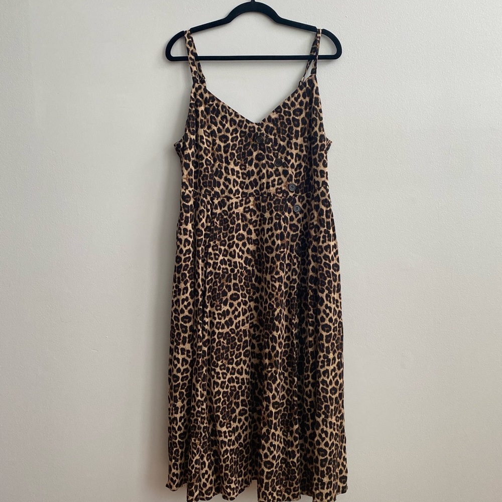 Torrid Leopard Midi Sundress